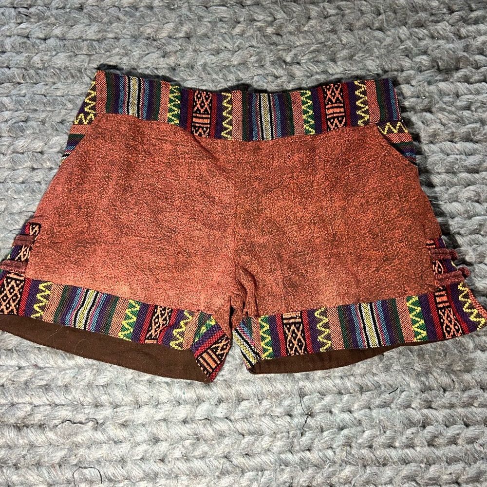 Ethnic Patterned Women's Shorts